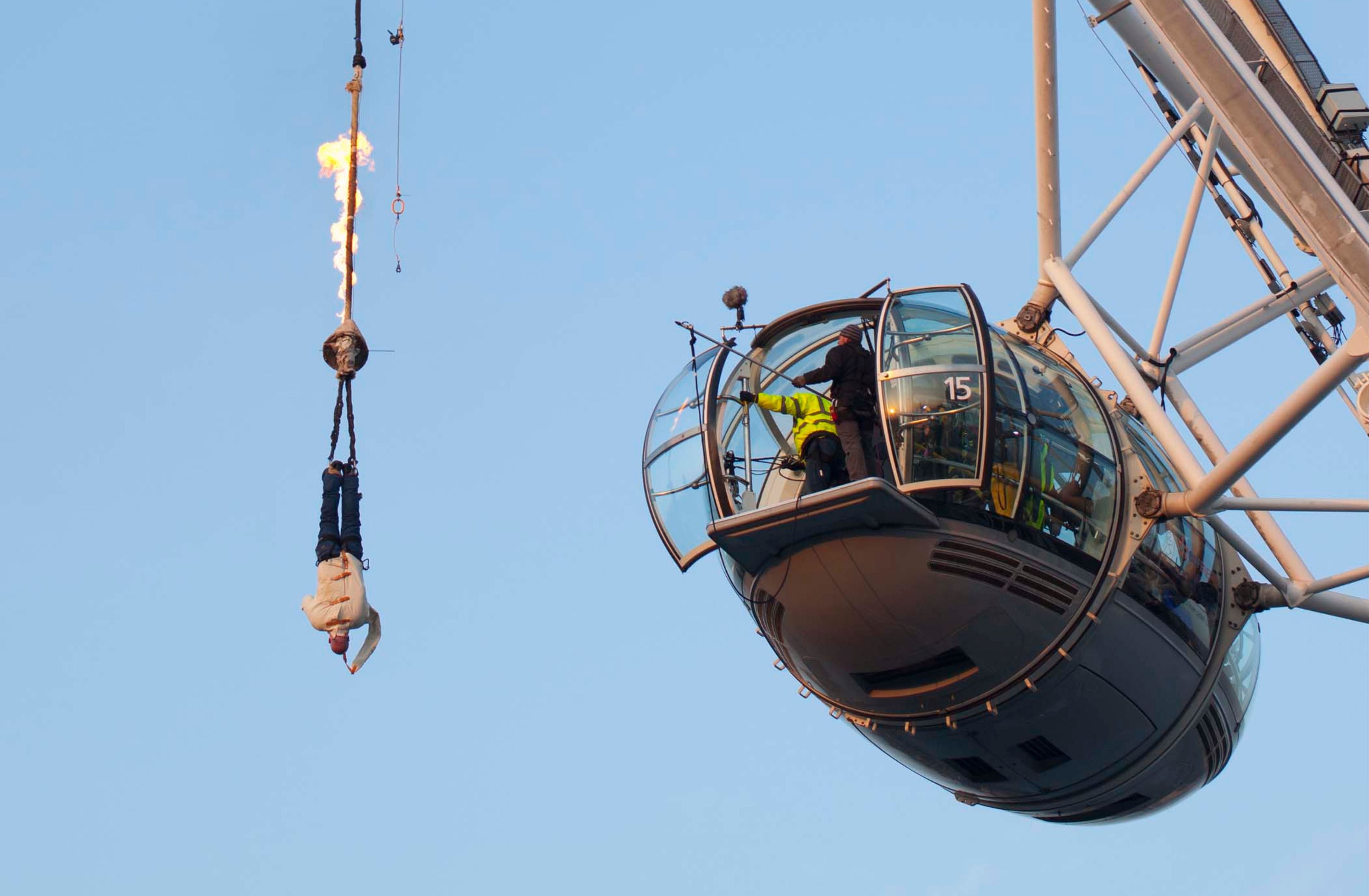 Jonathan doing a stunt