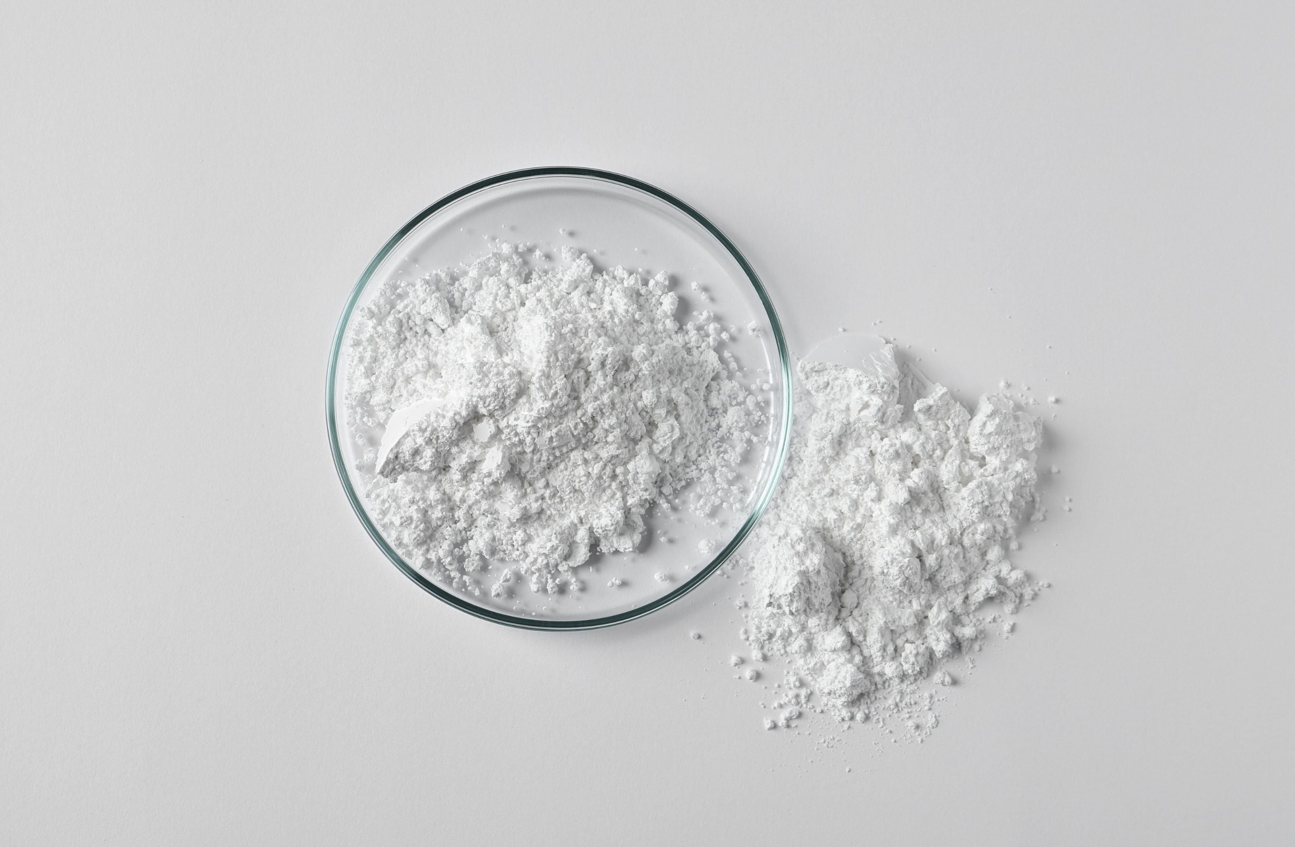 Collagen in petri dish
